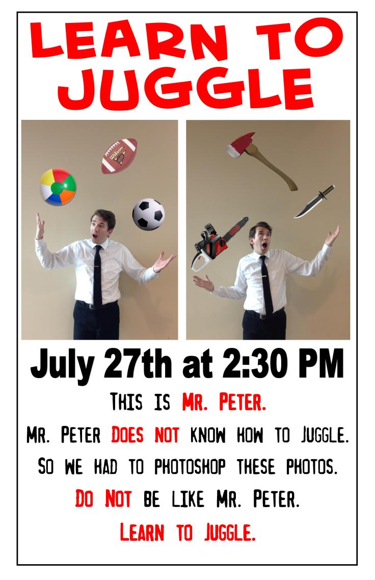 Poster--Juggle