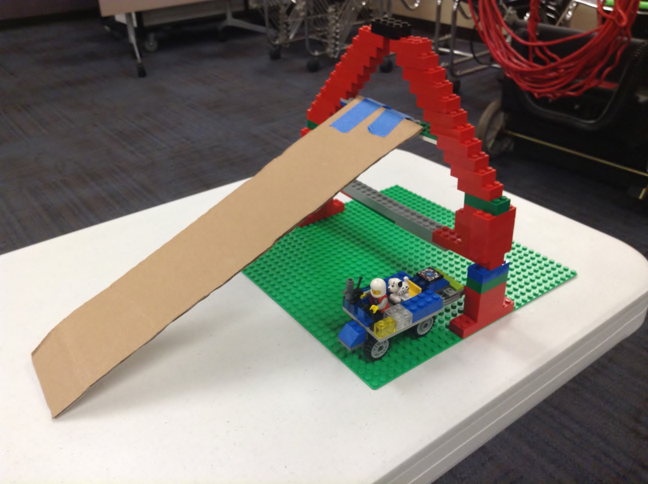 Lego Club Challenge–Ramps and Slides – The Lego Librarian