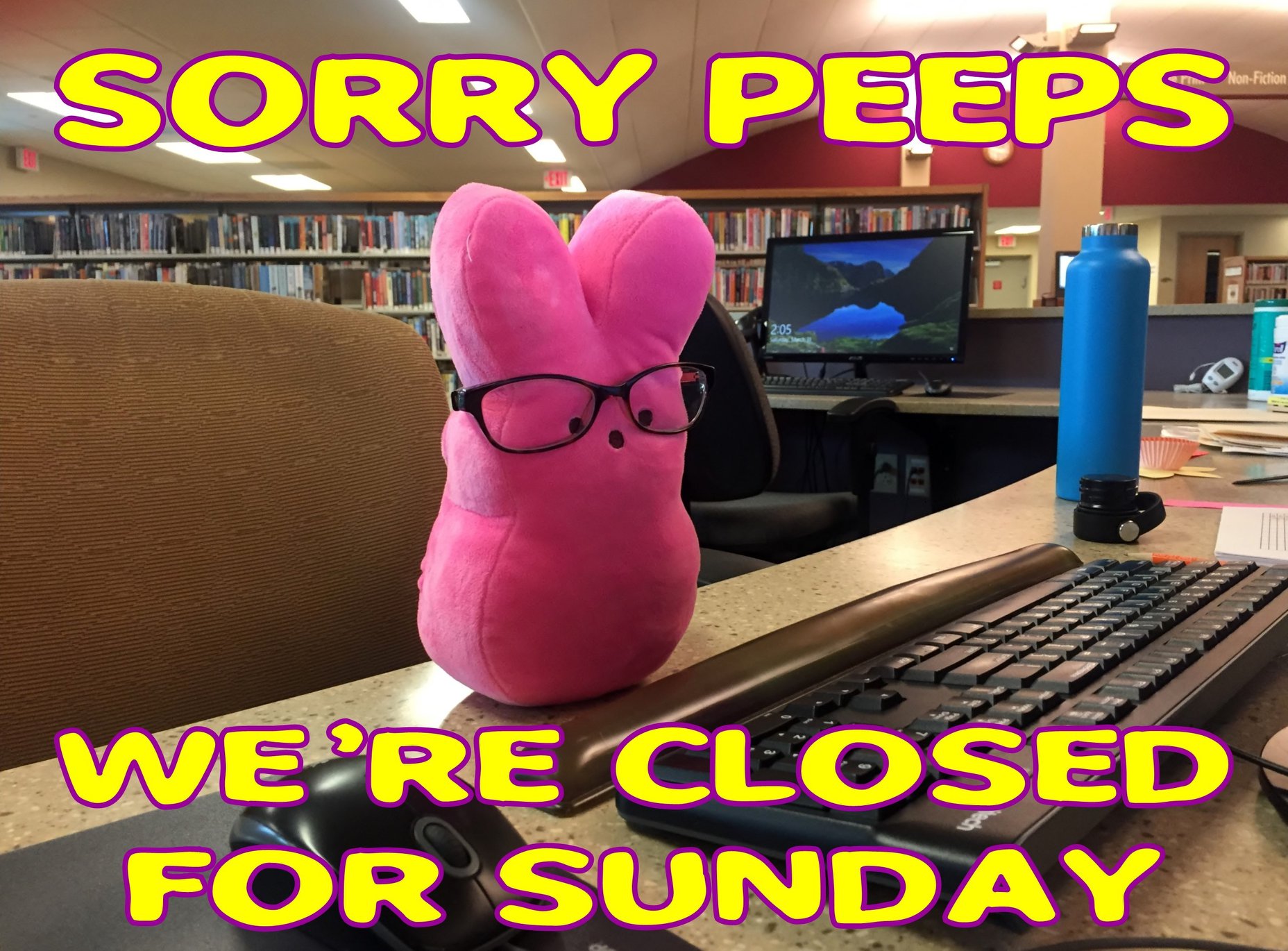 Library Closed-Easter
