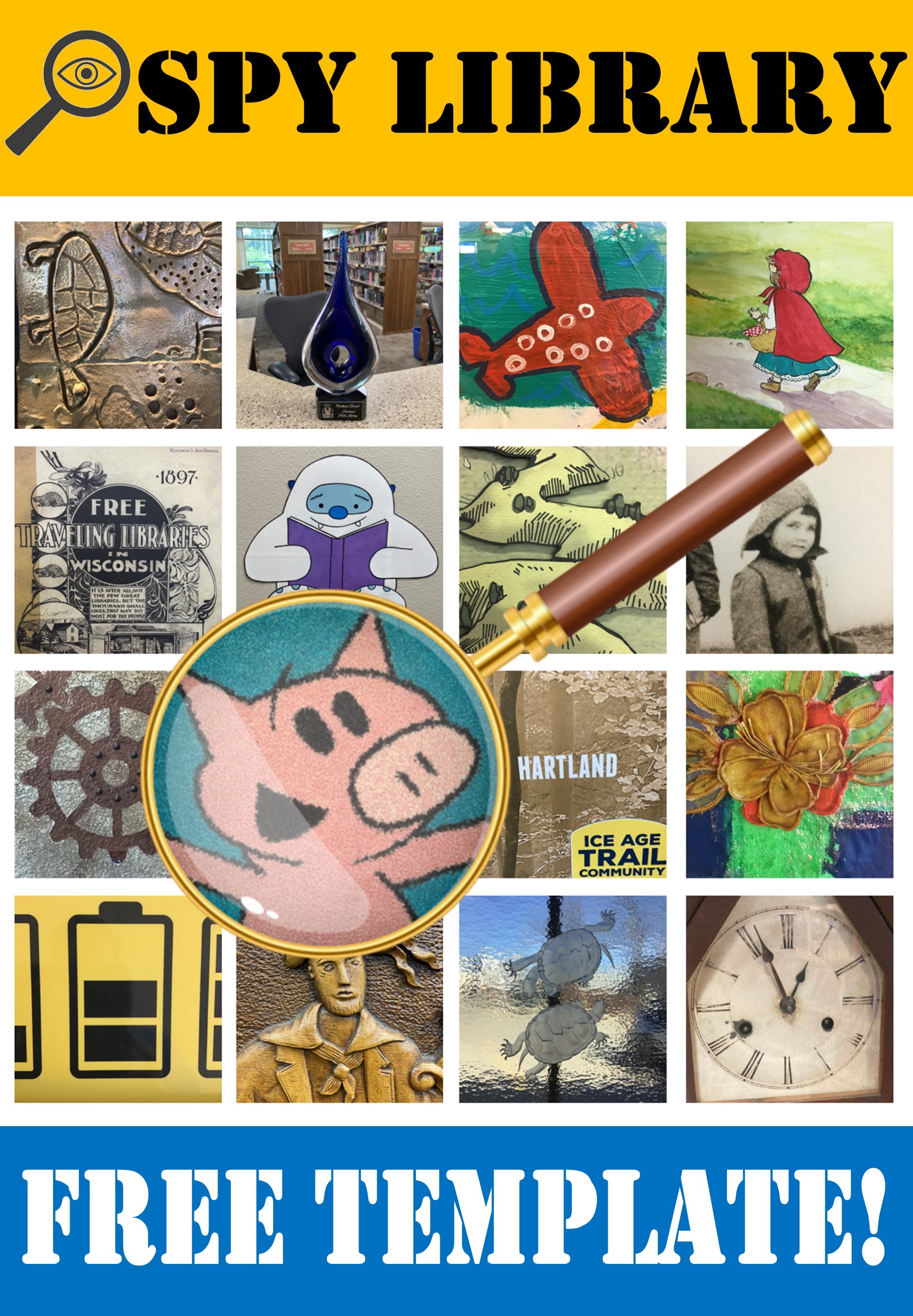 Ispy Library Program I-Spy Scavenger Hunt: A No-Setup Passive Program – The Lego Librarian