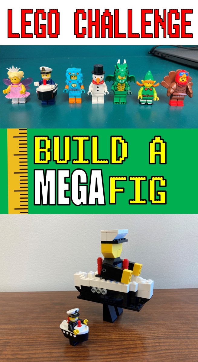 Lego Challenge–Make a Megafig – The Lego Librarian